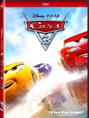 CARS 3 DVD 2017 BRAND NEW CHILDREN FAMILY