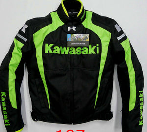 Motorcycle Textile Racing Monster Jacket Motor Bike Kawasaki