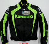 Motorcycle Textile Racing Monster Jacket Motor Bike Kawasaki